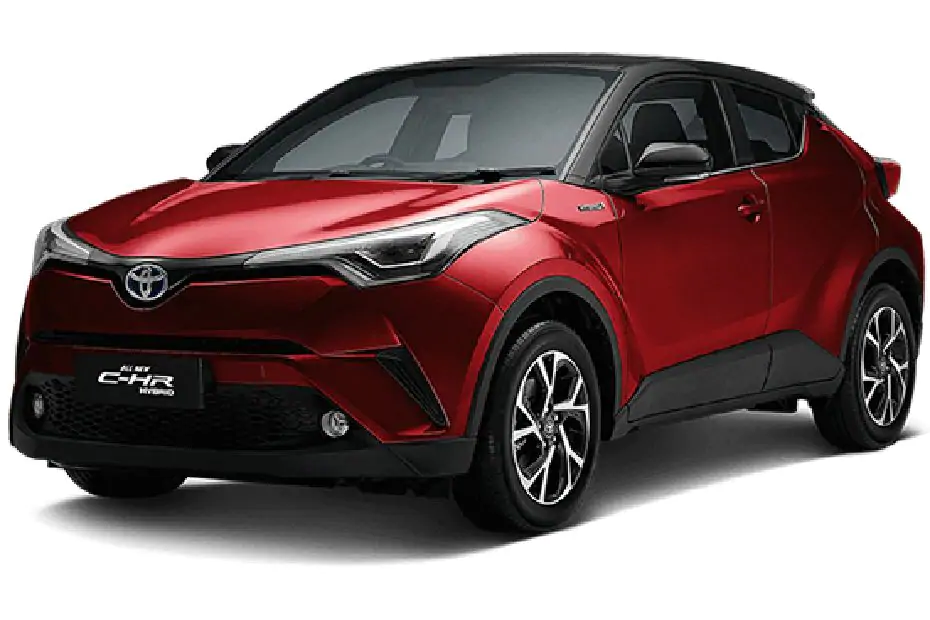 Toyota CHR Hybrid Red Mica With Sporty Black Roof