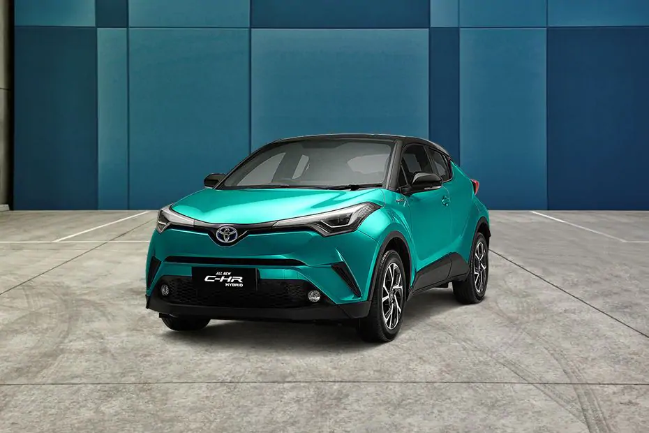 Toyota CHR Hybrid Front Side View